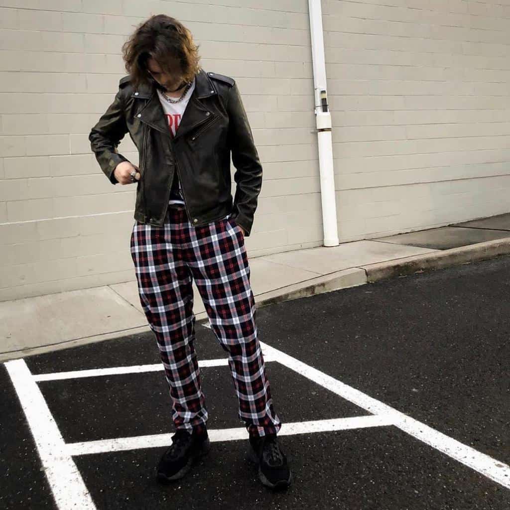 Leather Jacket Edgy Outfit