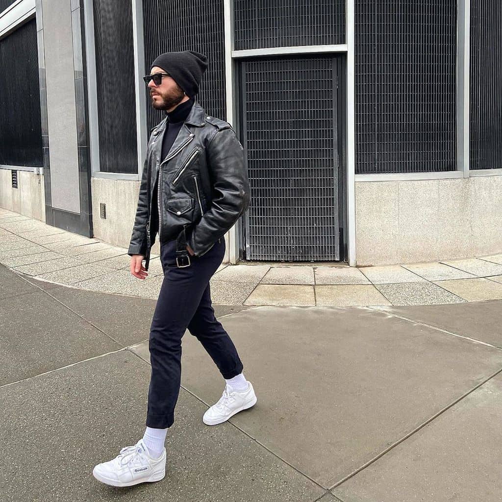 Leather Neutral Outfit