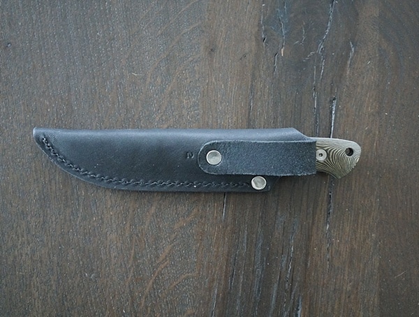 Leather Sheath Front White River Knife And Tool Small Game