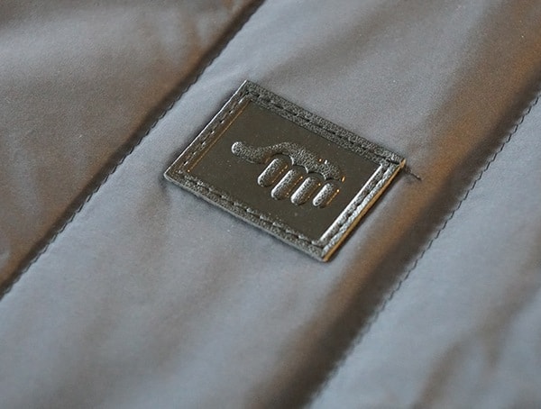 Leather Stiched Detail Trew Super Down Shirtweight Jacket
