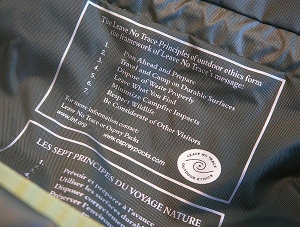 Leave No Trace Principal