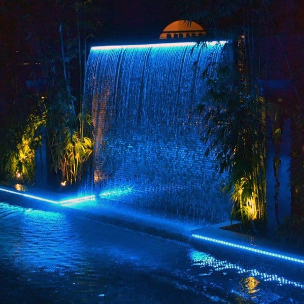 water feature lighting
