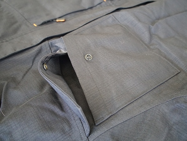 Left Buckle Pocket Walls Modern Work Insulated Mens Rain Jacket