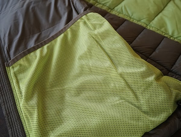 Left Interior Mesh Pocket Mens Firestorm Down Parka