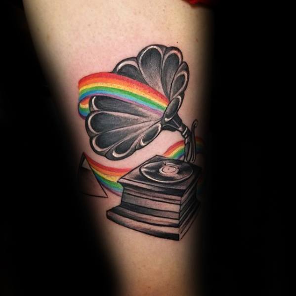 Leg Incredible Pink Floyd Tattoos For Men