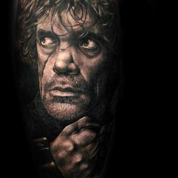 Leg Sleeve Mens Game Of Thrones Tattoos