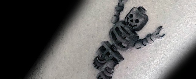 Lego Tattoo Designs For Men