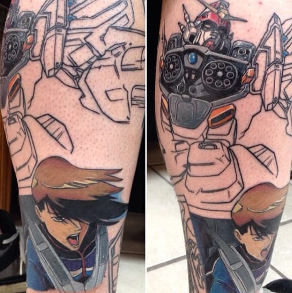 Legs Gundam Guys Tattoo Ideas