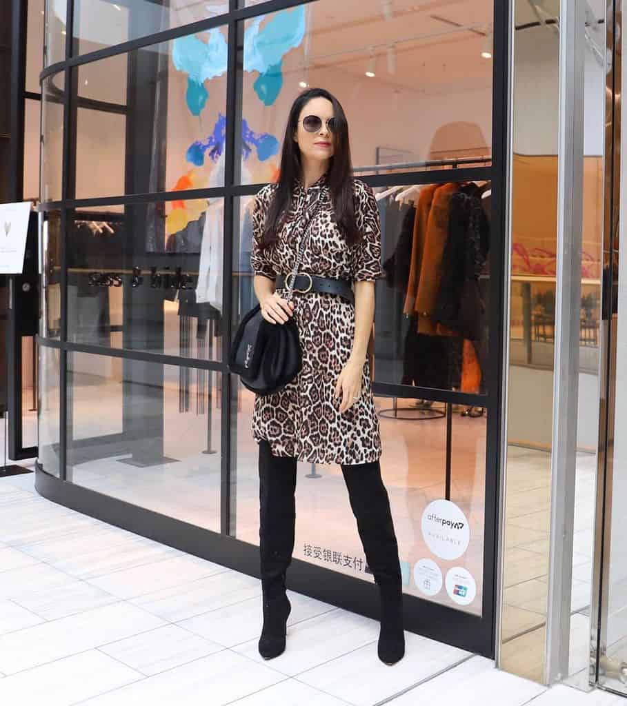 Leopard Dress Fashion Style