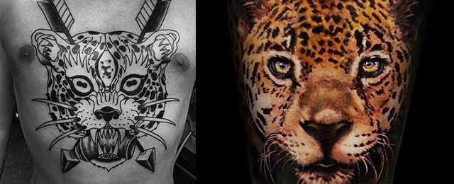 Leopard Tattoos For Men