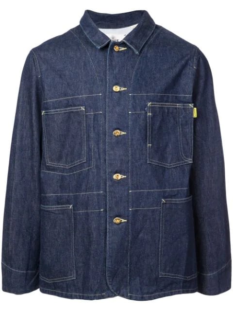 levis made & crafted x poggy denim jacket blue