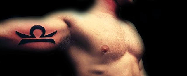 Libra Tattoos For Men