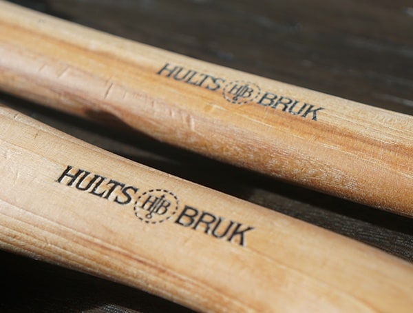 Linseed Oiled Hand Sanded Solid American Hickory Handles Hults Bruk