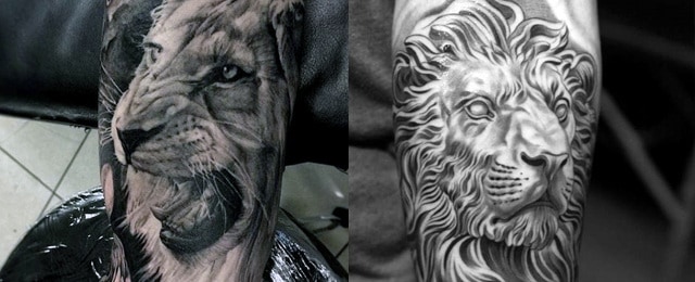 Lion Tattoos For Men
