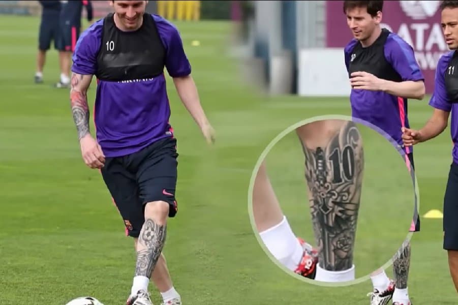 Dagger and Wings Tattoo