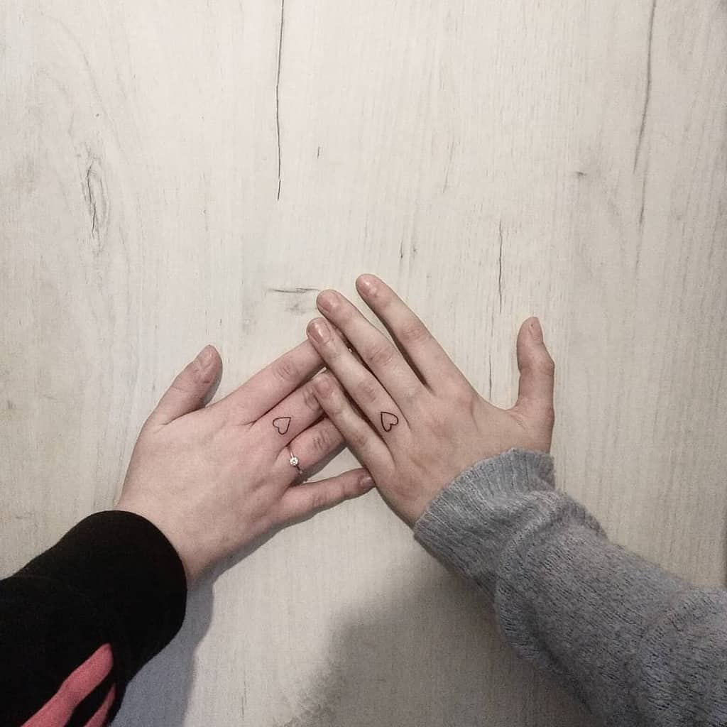 Little Heart Friendship Tattoo