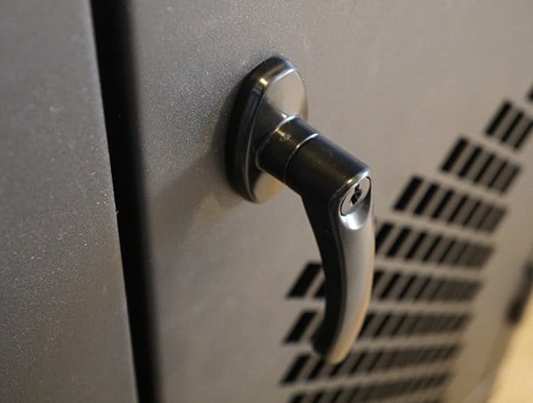 Lockable Gun Storage Cabinet Handle