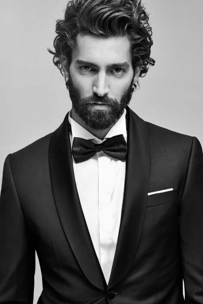 Long And Curly Classy Hairstyles For Men