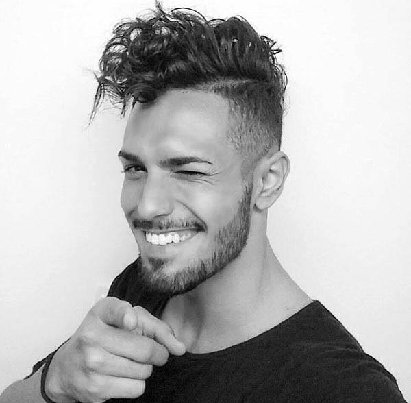 Long Curly Hair Styles Men