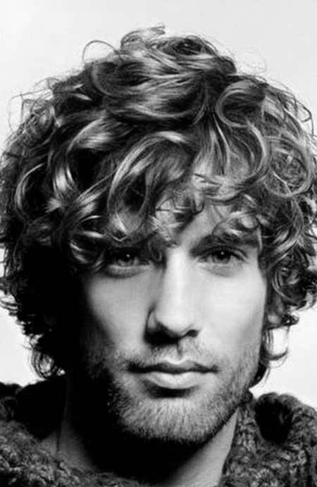 Long Curly Hairstyles For Men