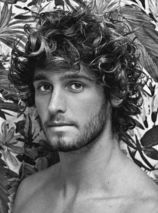 Long Haircuts For Males With Curly Hair