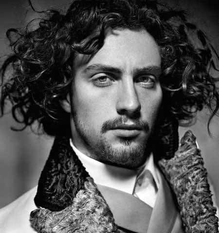 Long Length Mens Curly Hair Style