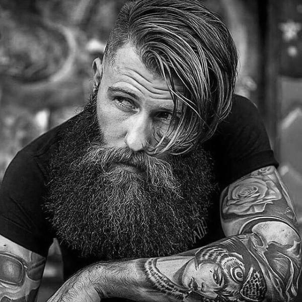 Long Length Old School Haircuts For Males