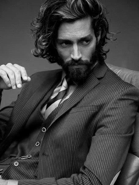 Long Male Classic Haircut Inspiration