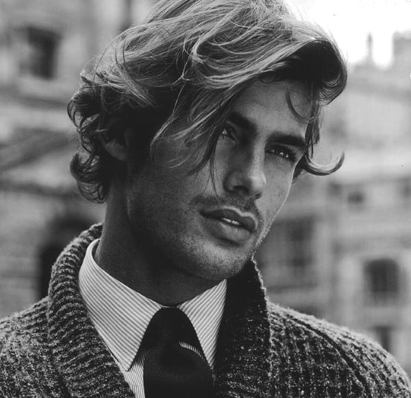 Long Wavy Hairstyles For Men