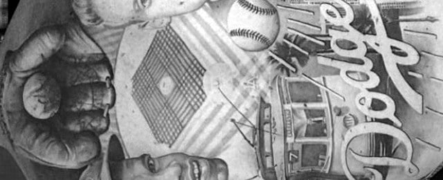Los Angeles Dodgers Tattoos For Men
