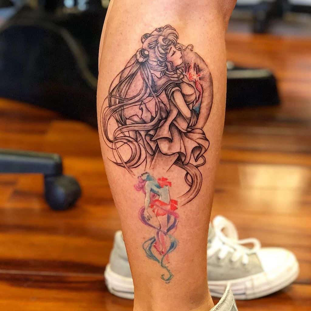 Love Anime Sailor Moon Tattoo