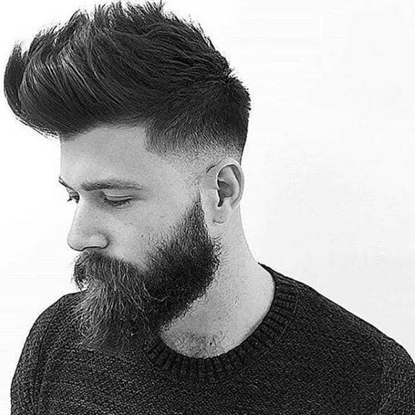 Low Fade Medium Haircuts For Thick Straight Male Hair