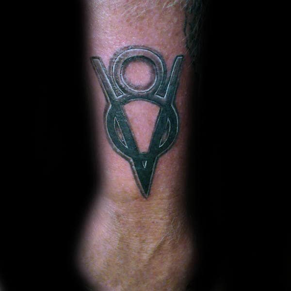 Lower Forearm Guys V8 Tattoos