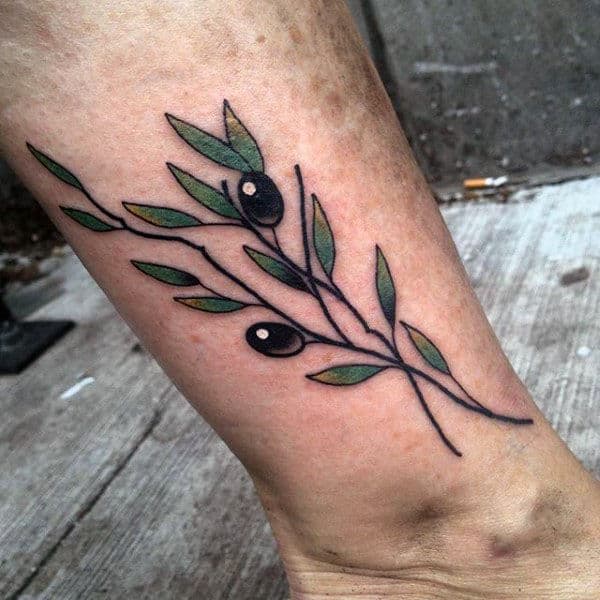 Lower Leg Guys Olive Branch Neo Traditional Tattoos