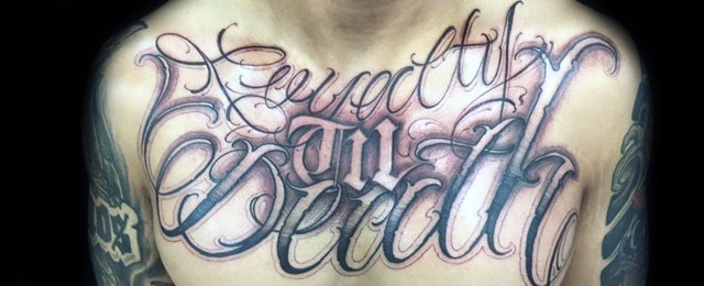 Loyalty Tattoos For Men