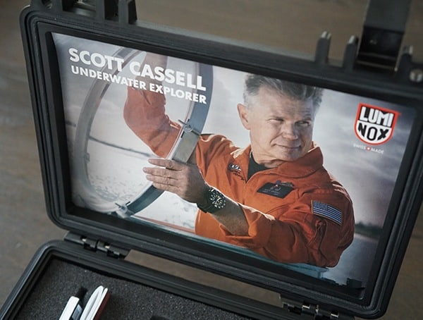 Luminox Scott Cassel Underwater Explorer Special Edition Watch Case