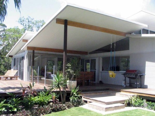 parallel chord truss deck roof 