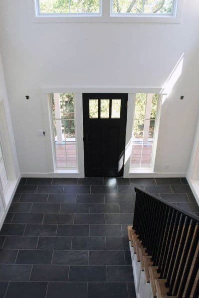 dark slate tiles