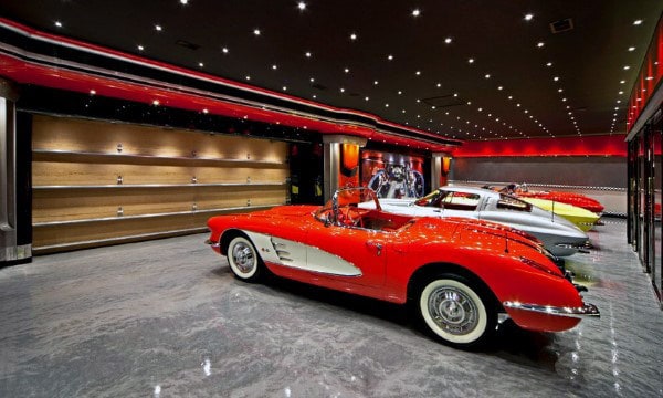 Luxury Home With Garage Lights Led Recessed In Ceiling