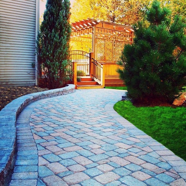 retaining wall paths