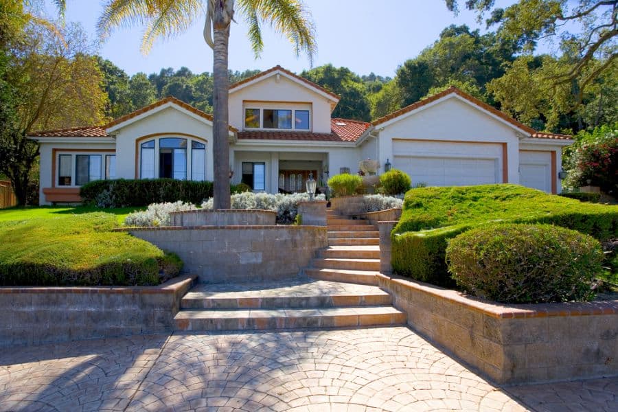 mediterranean-style ranch home