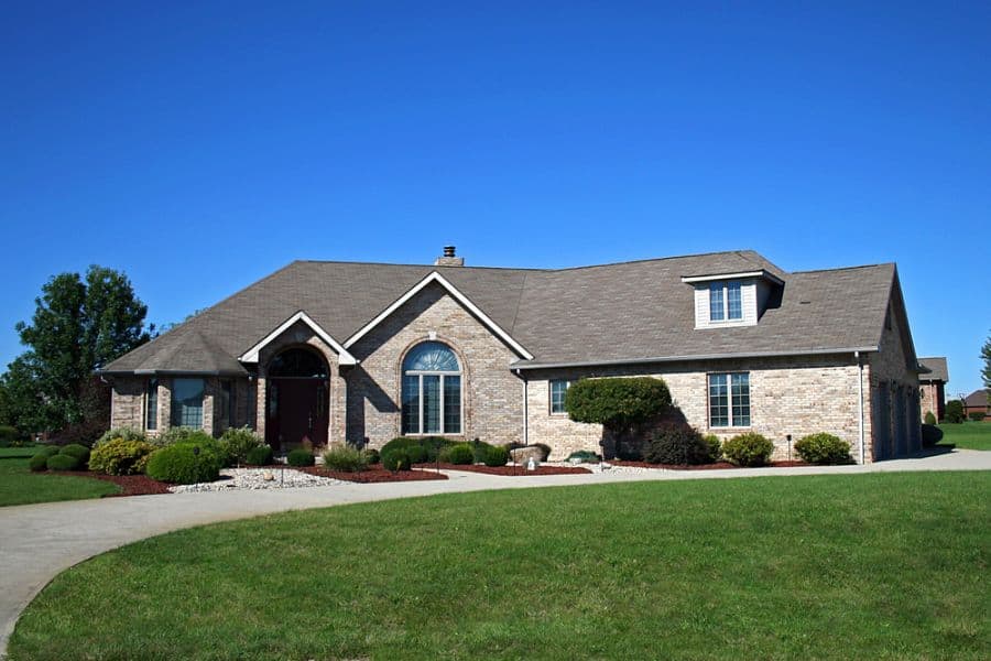 luxury ranch-style house