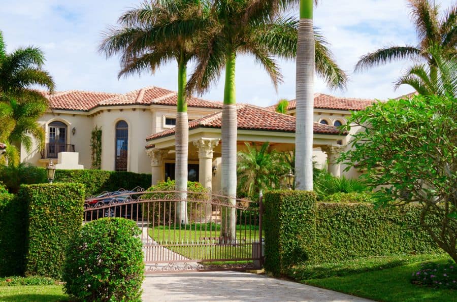 modern luxury spanish-style house