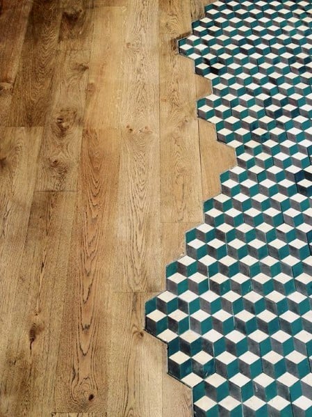 Luxury Tile To Wood Floor Transition