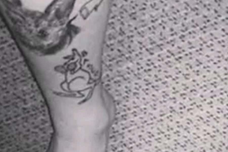 Boxing Kangaroo Tattoo