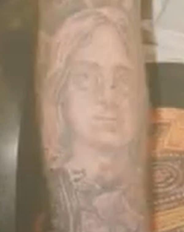 John Lennon Portrait Tattoo
