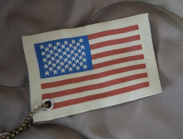 Made In Usa American Flag Tag Mens Mountain Ranger Parka