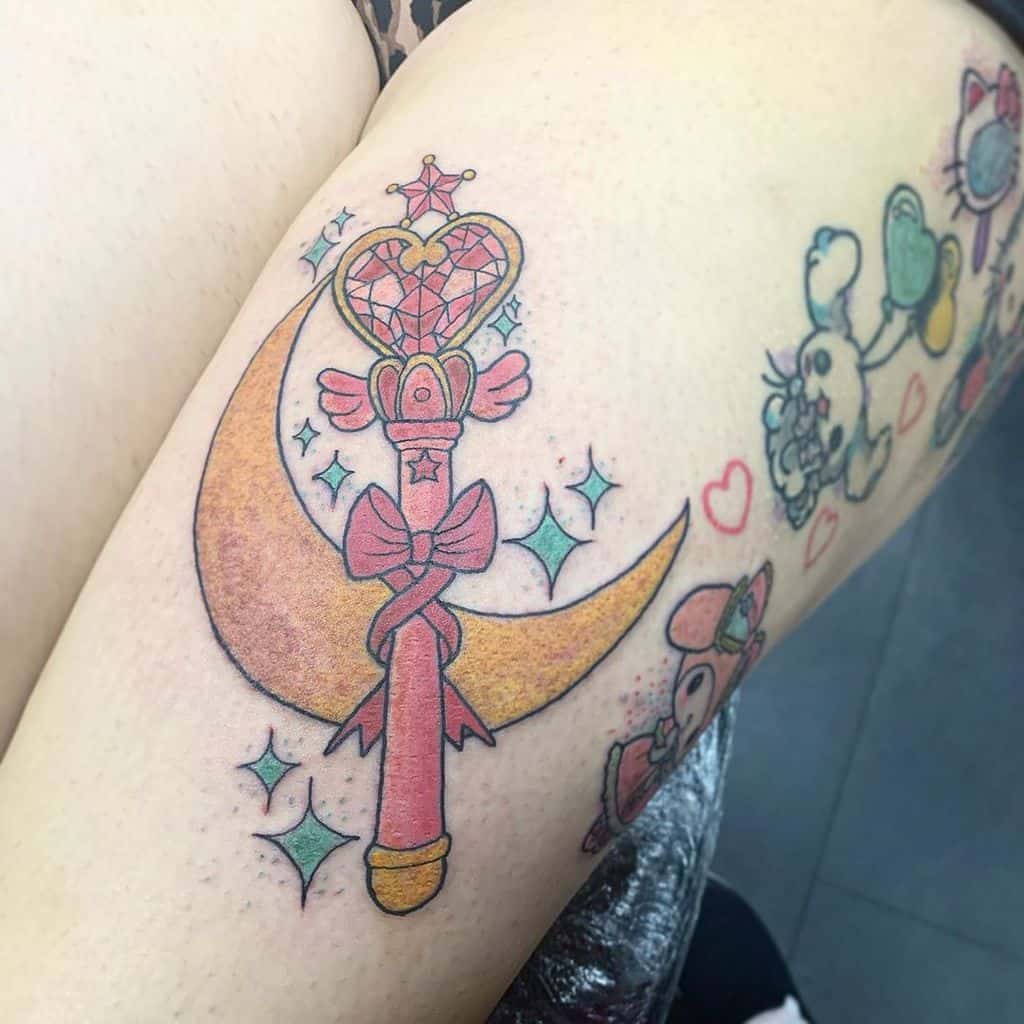 Magic Sailor Moon Tattoo