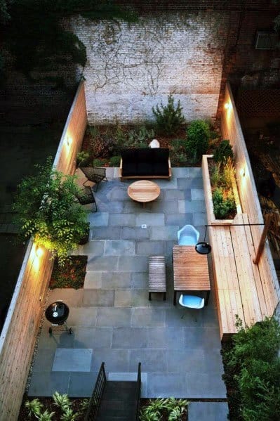 plant box patio