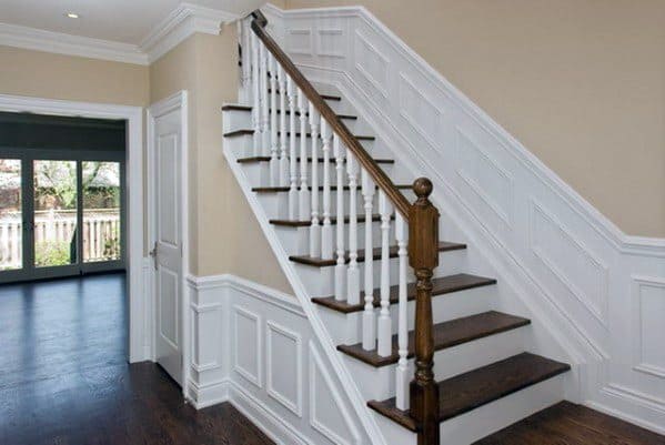 magnificent stair trim design ideas